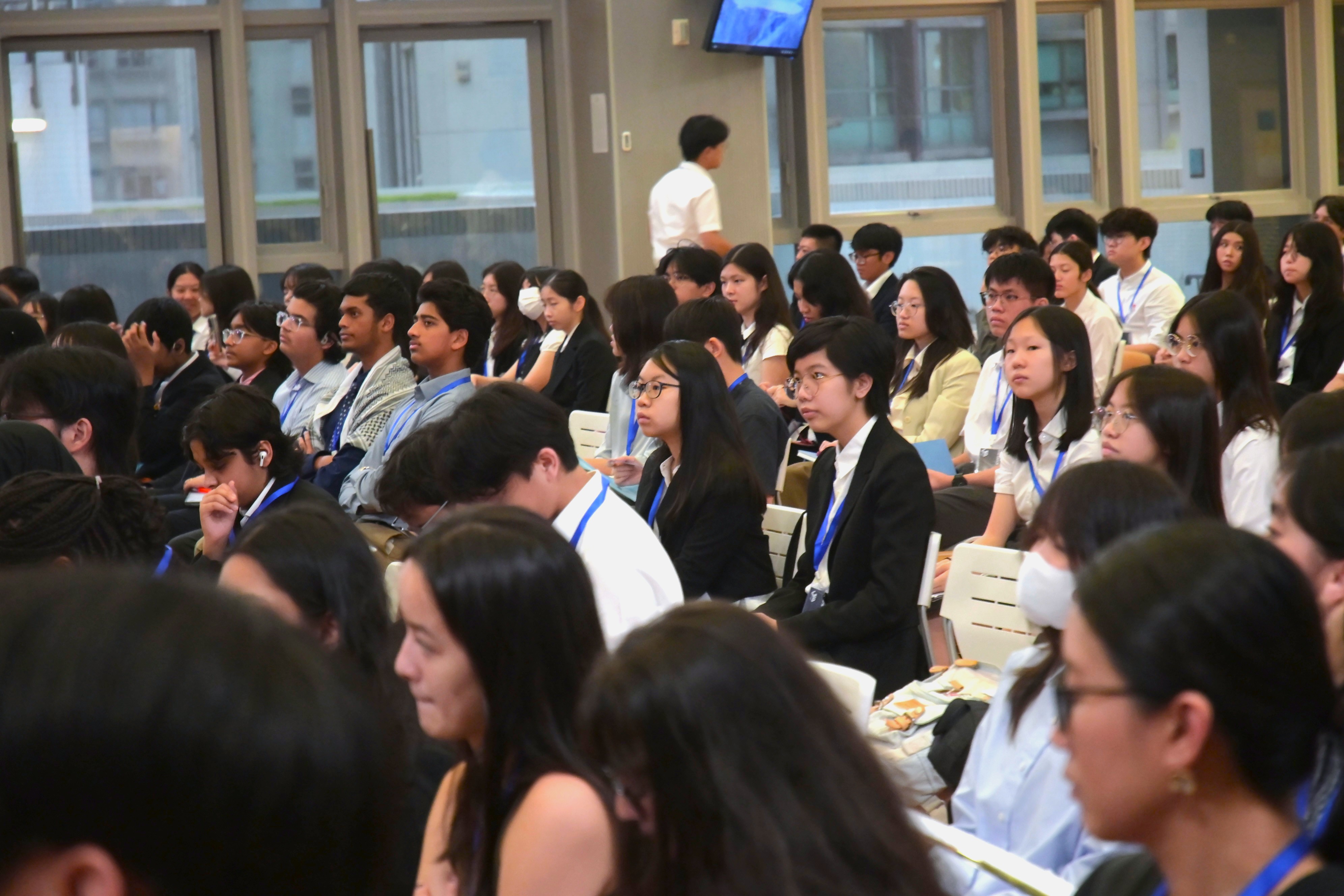 Closing ceremony and awards presentation at ICEMUN II