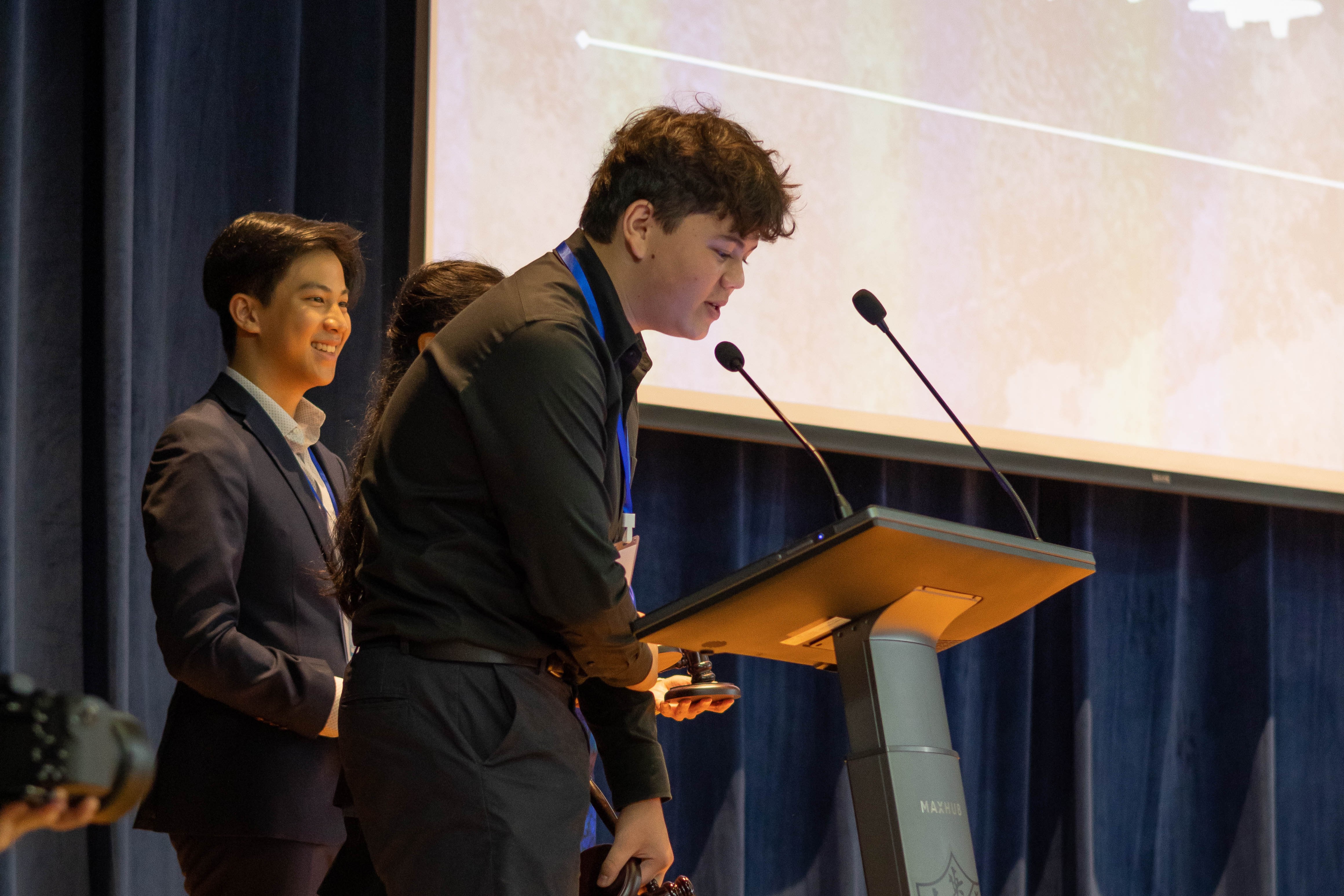 ICEMUN conference photo 1