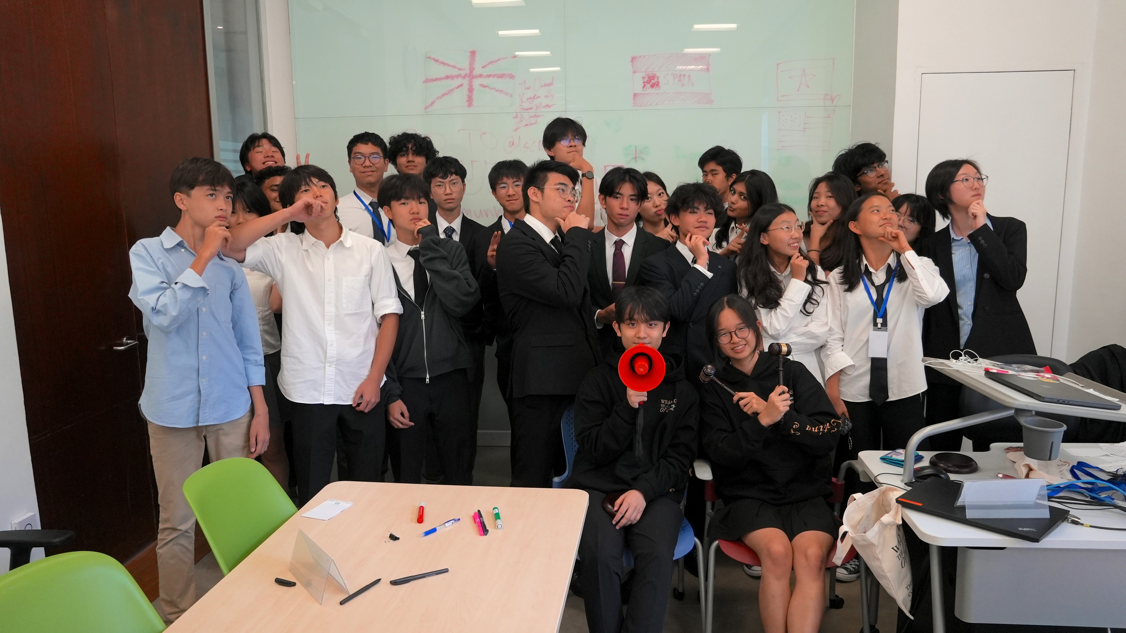 ICEMUN 2026 delegates at The University of Hong Kong